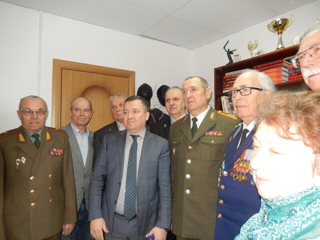 Вадим Иванашкин на встрече с Советом ветеранов в марте 2018 года