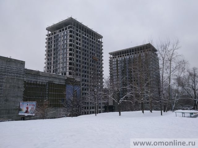 Аминьевское шоссе, вл. 15 - МФК «На Аминьевском», 4 января 2019 года.